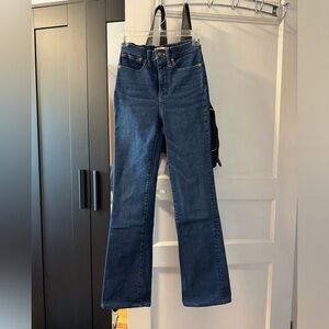 Madewell skinny flare jeans